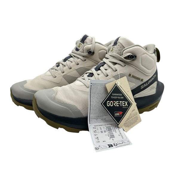 Womens 9 M Salomon Elixir Activ Mid GTX Hiking Boots 475642 Gore-Tex‎ Waterproof main image 5